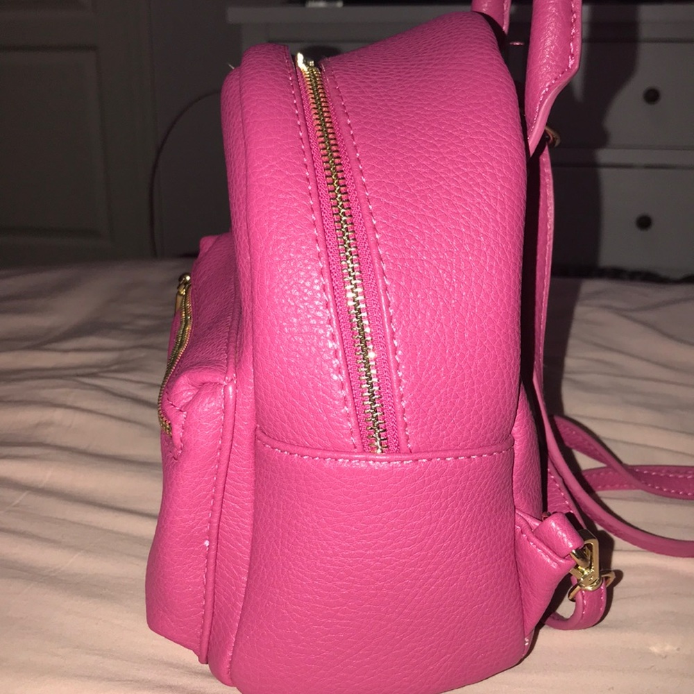Pink mini backpack - Picture 2 of 3